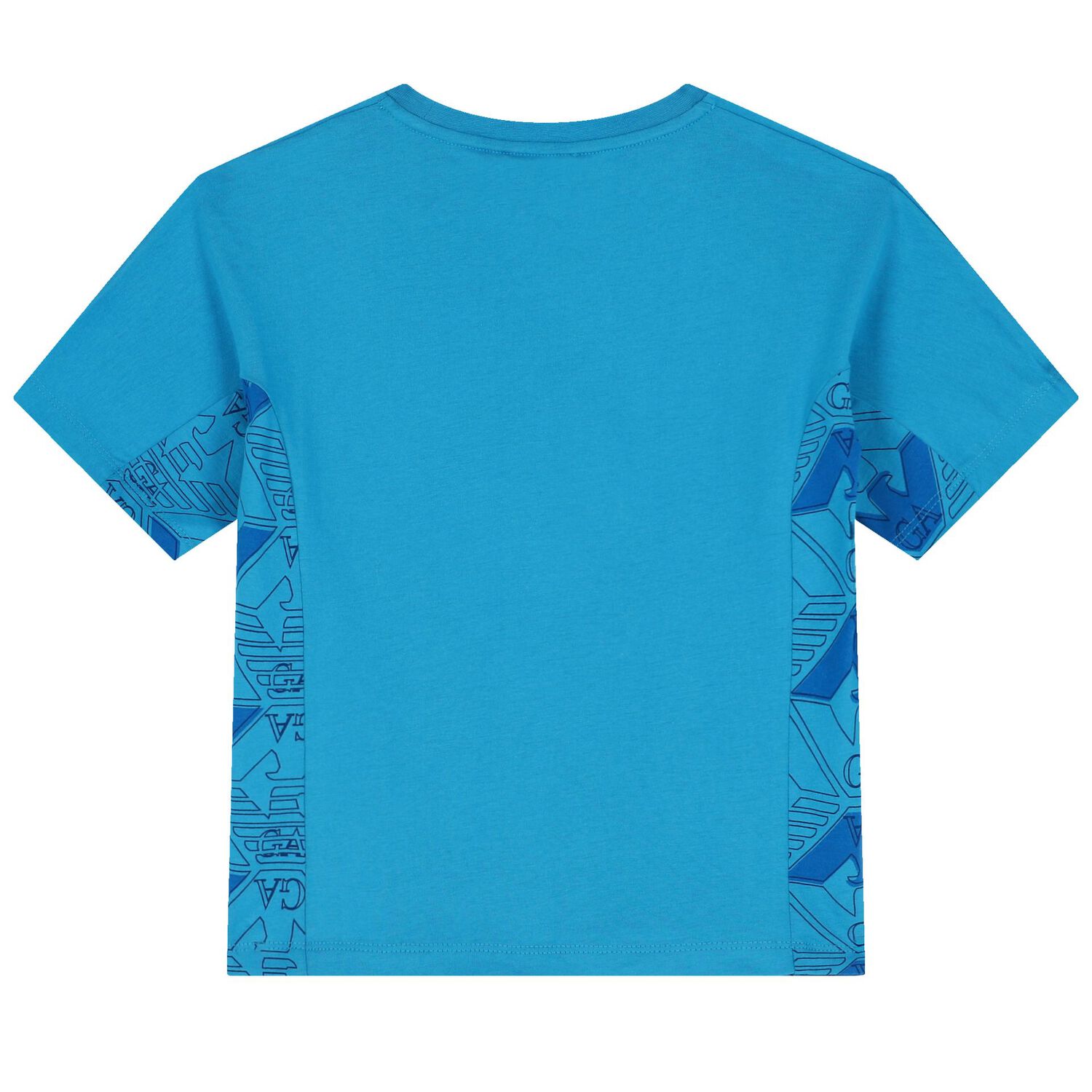 Boys Blue Logo Shorts Set, 2, hi-res