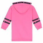 Girls Pink & Gold Logo Dress, 1, hi-res