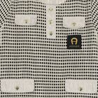 فستان بناتي باللون الأسود و الذهبي بشعار, 2, hi-res