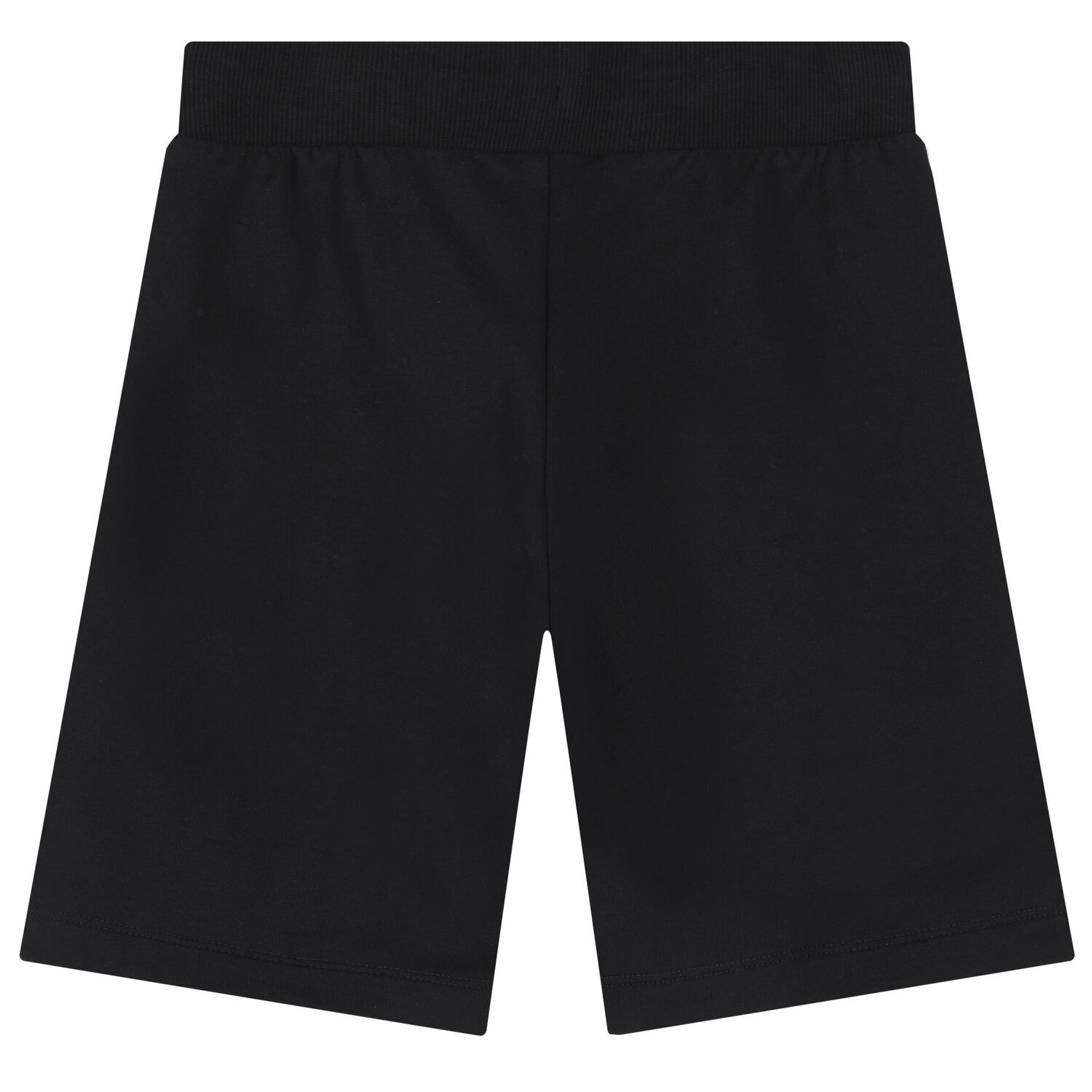 Boys Black Logo Shorts, 3, hi-res
