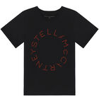 تيشيرت بالشعار باللون الاسود للاولاد , 1, hi-res