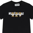 تيشيرت بشعار تيدي بير باللون الأسود, 5, hi-res