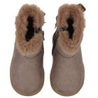 Younger Beige Suede Boots, 1, hi-res
