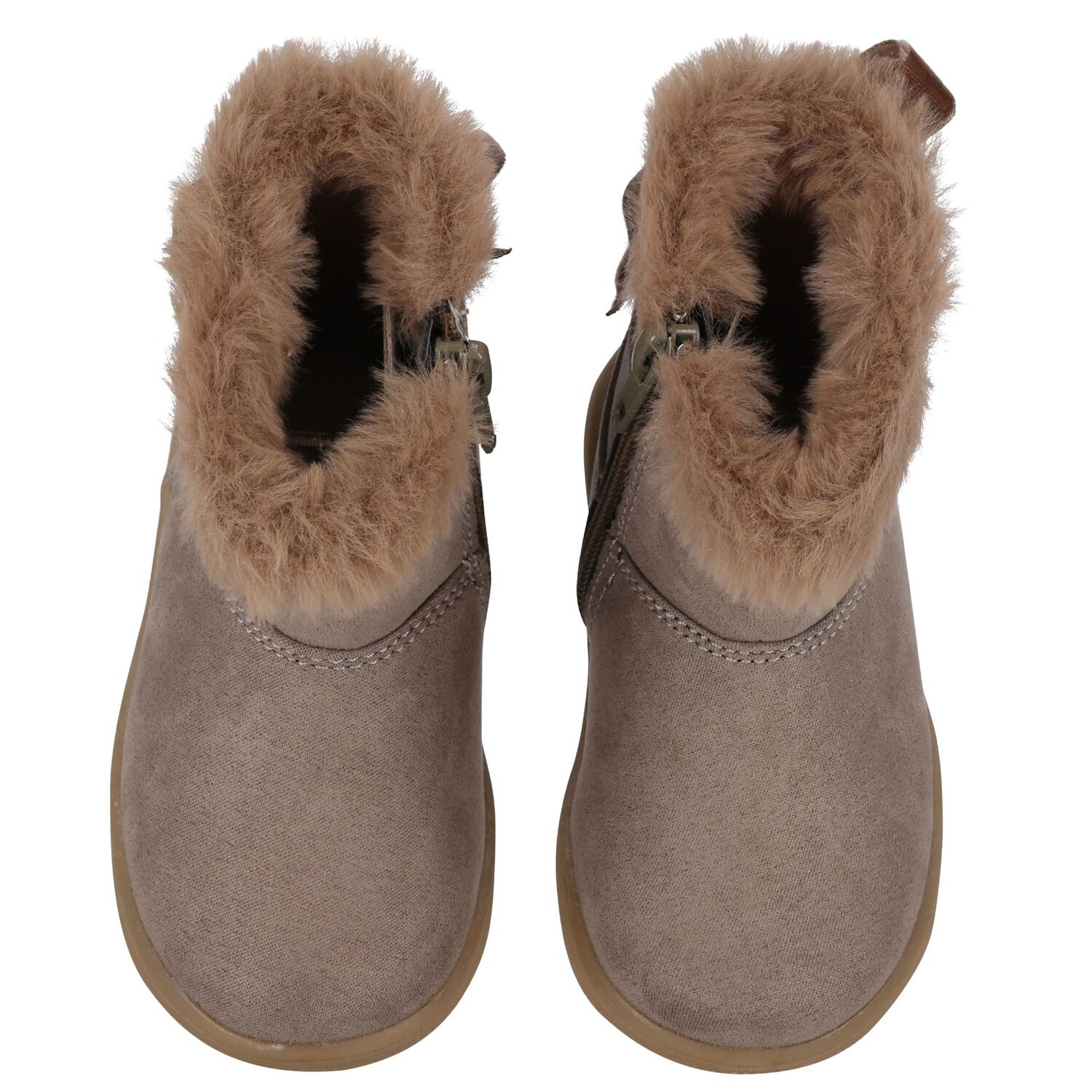 Younger Beige Suede Boots, 1, hi-res image number null