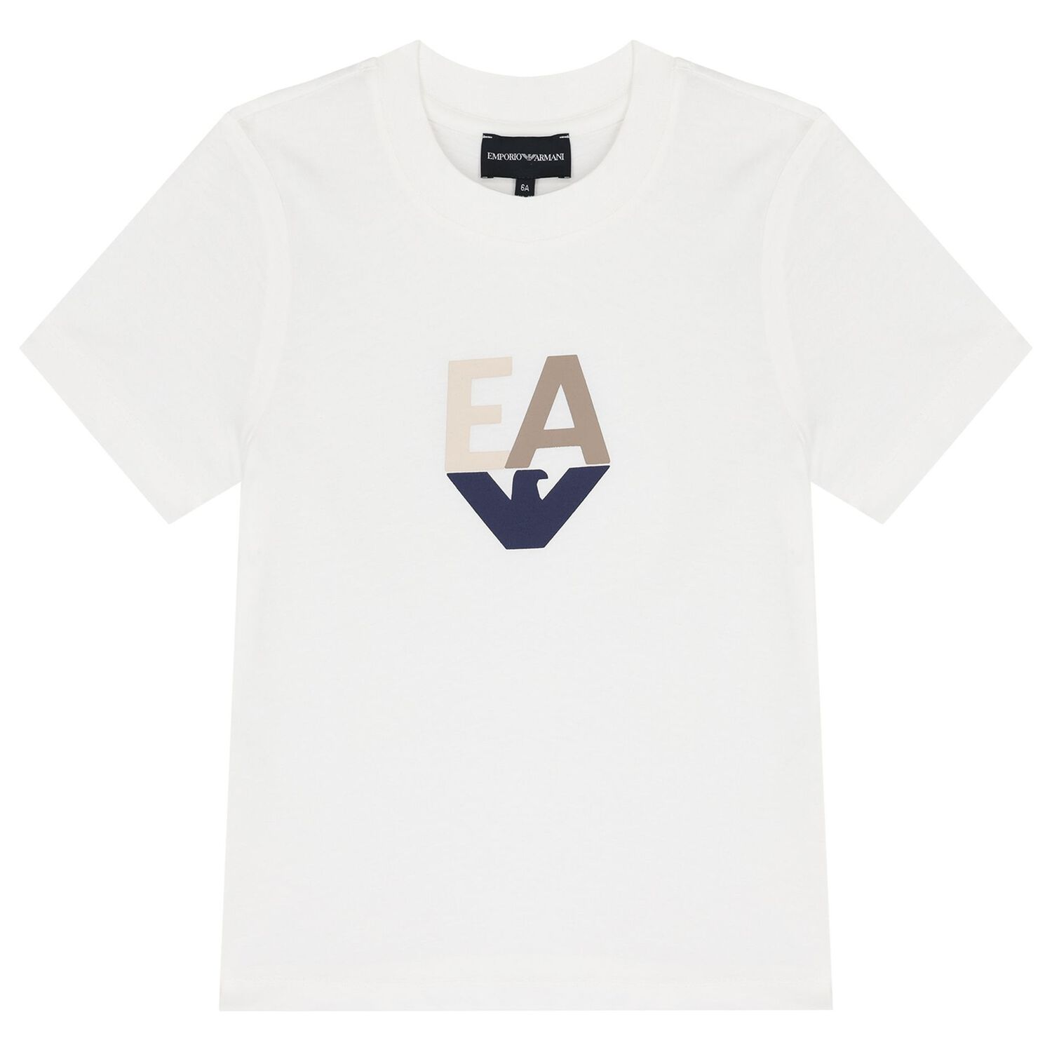 تي شيرتات للأولاد باللون الأزرق الداكن والعاجي والبرتقالي ( 3 قطع), 1, hi-res image number null