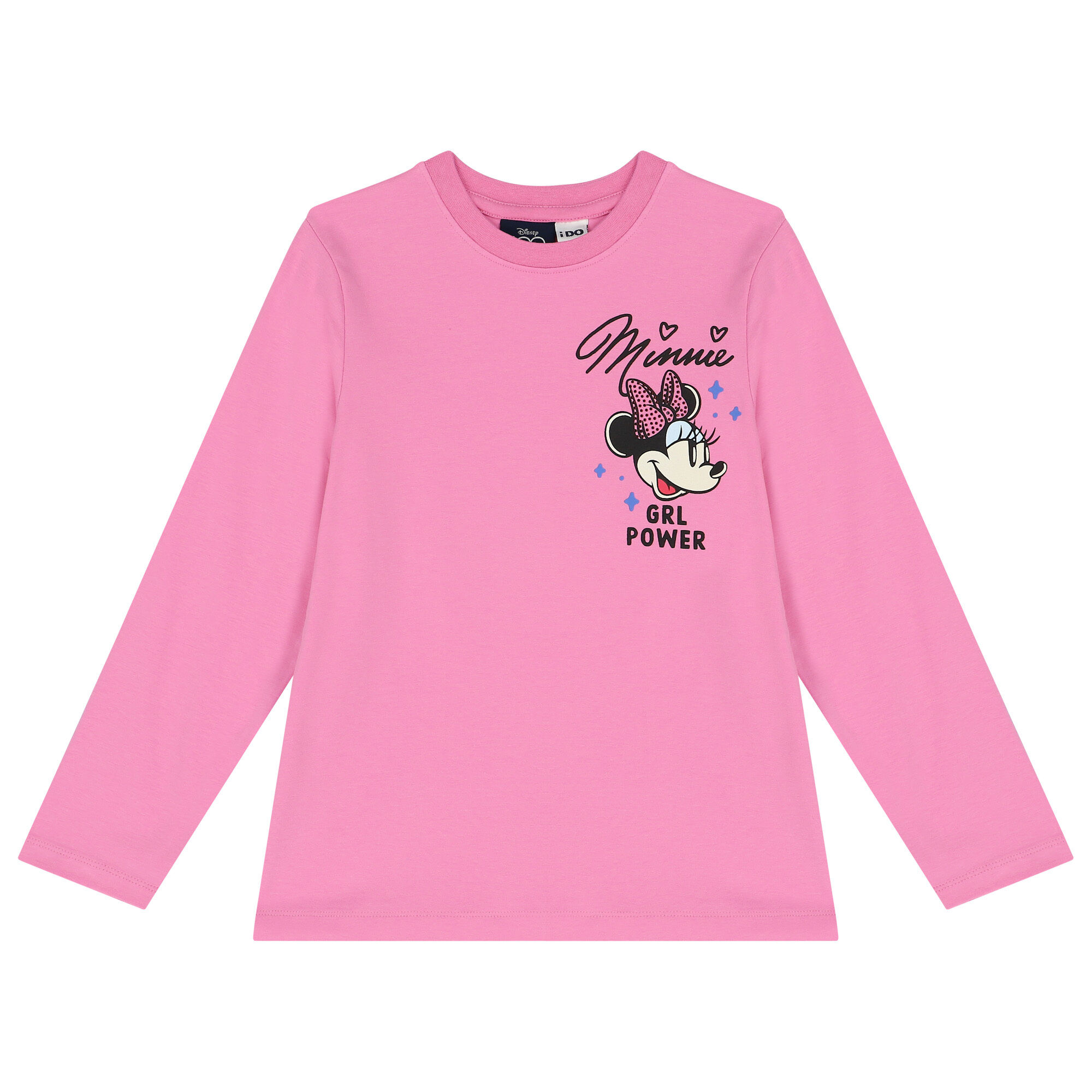 iDO Girls Pink Minnie Mouse Long Sleeve Top Junior Couture UAE
