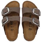 Brown Arizona Big Buckle Sandals, 1, hi-res