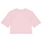 Girls Pink Logo T-Shirt, 1, hi-res