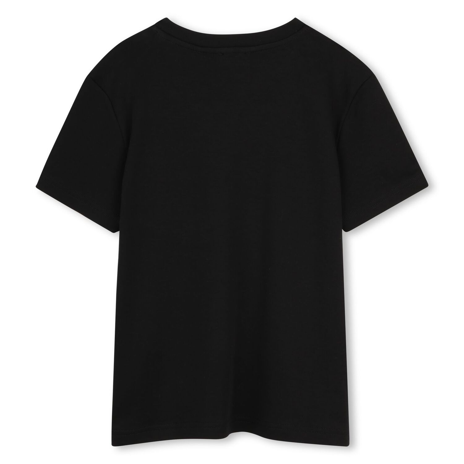 Boys Black Logo T-Shirt, 1, hi-res