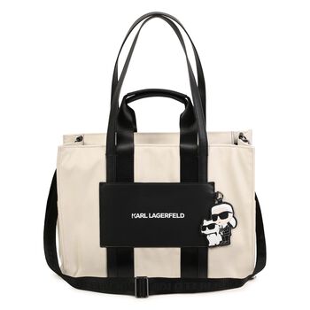 Ivory Karl Ikonik Baby Changing Bag