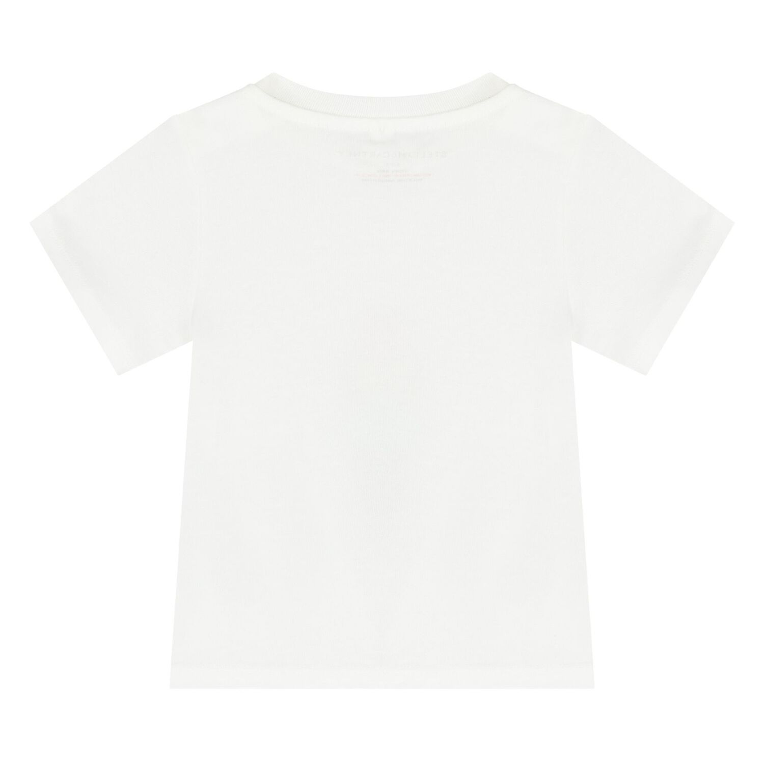 تي شيرت بطبعة القطة باللونين الأبيض والوردي للبنات  , 1, hi-res