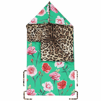 Baby Girls Green Carnation Nest