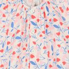 Baby Girls Pink Floral Rompers , 1, hi-res