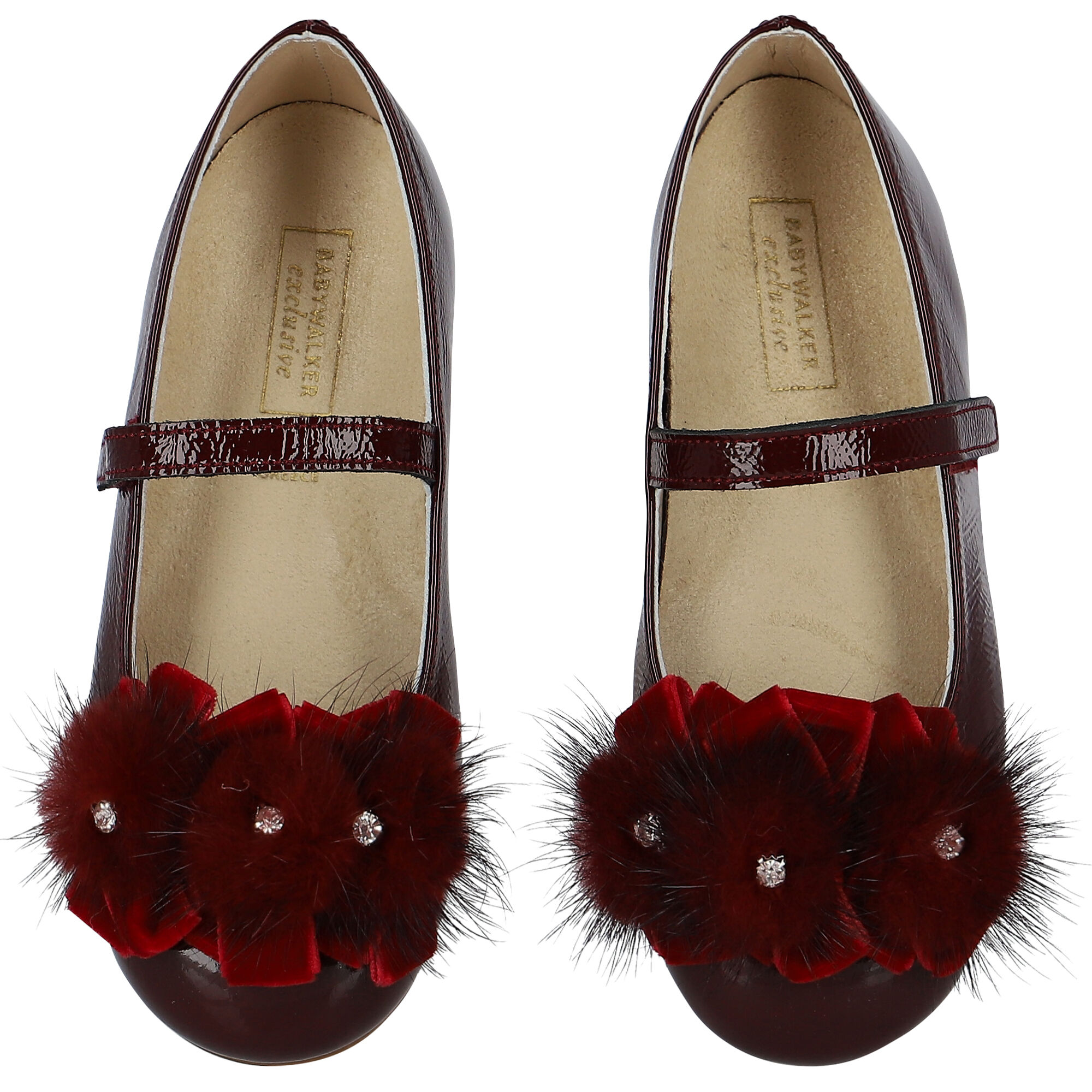 Girls burgundy dress shoes store