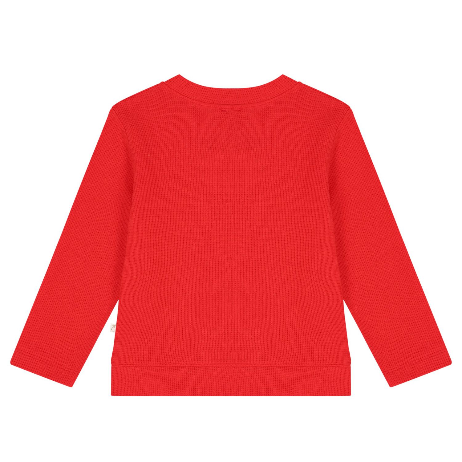 Girls Red Pearl Cardigan, 2, hi-res image number null