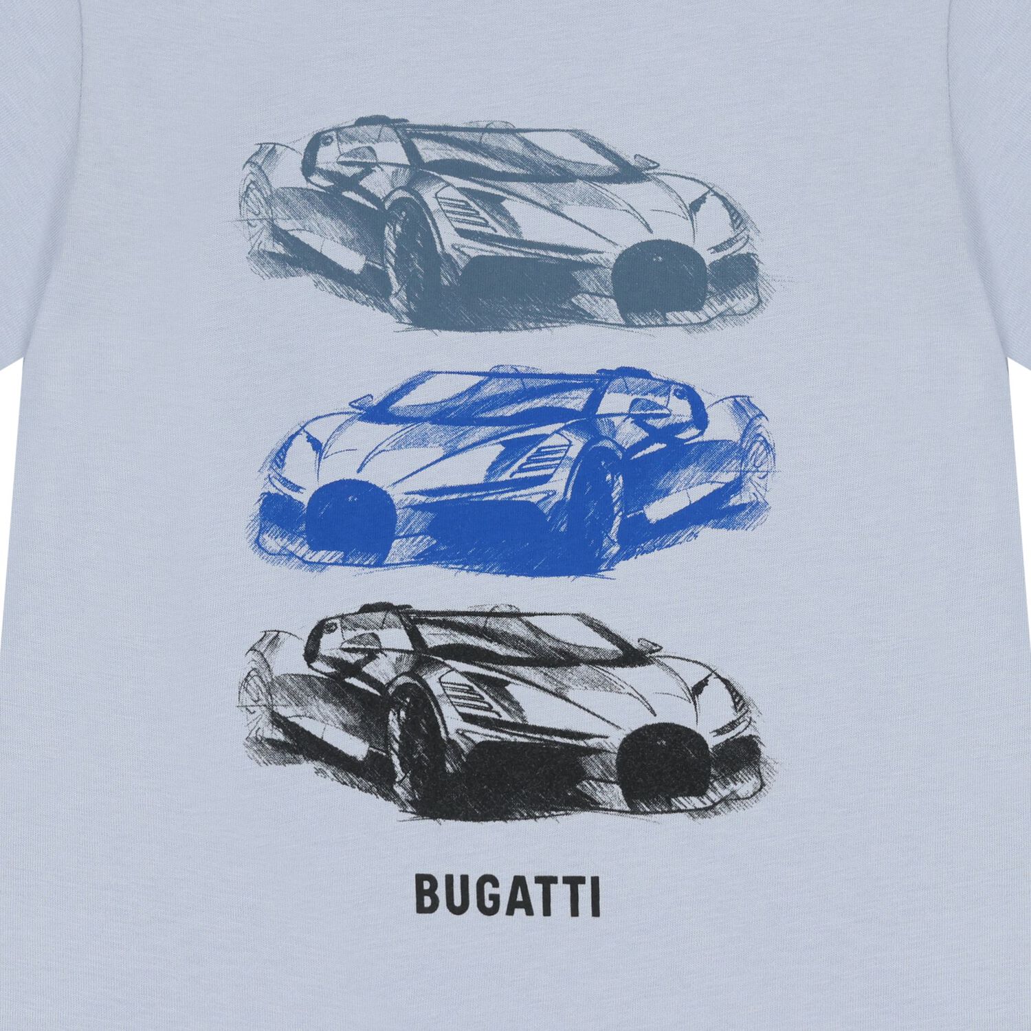 Younger Boys Blue Logo T-Shirt, 2, hi-res