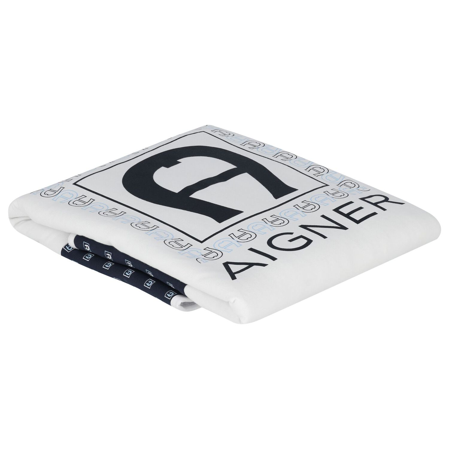 بطانية اولاد بالشعار  باللون الابيض للأطفال, 1, hi-res