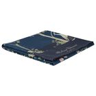 In Bloom Navy Blue Baby Swaddle Carré Blanket, 1, hi-res