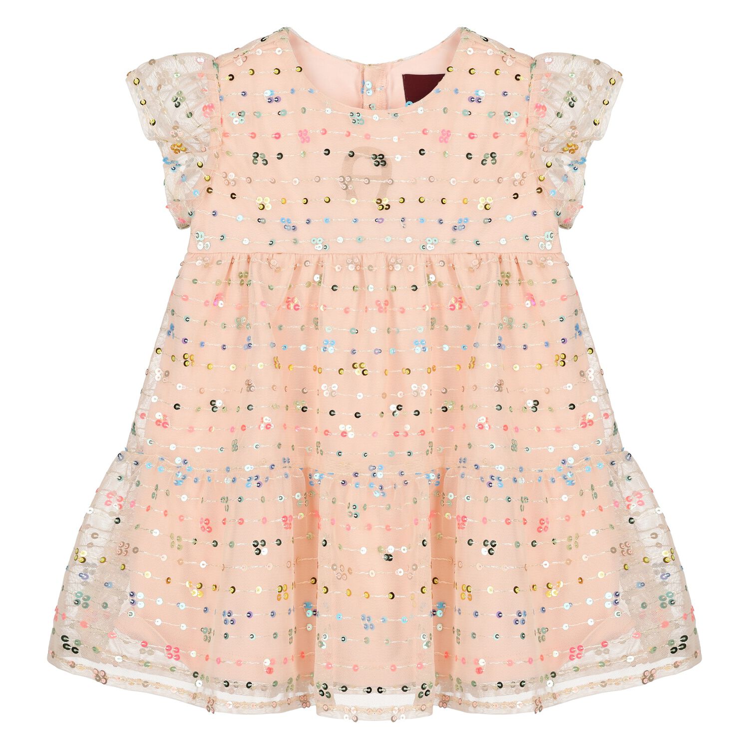 Younger Girls Pink Dress, 2, hi-res image number null