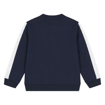 Younger Boys Navy Blue Sweatshirt