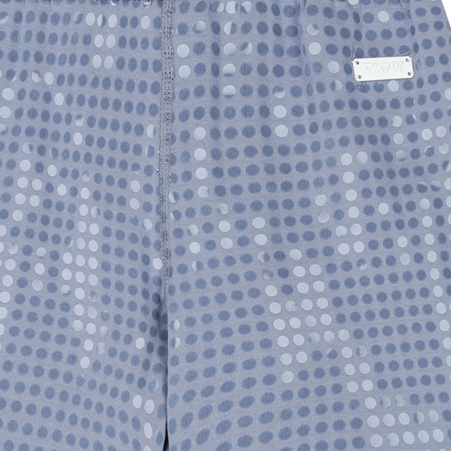 Girls Blue Logo Sequin Shorts, 2, hi-res image number null
