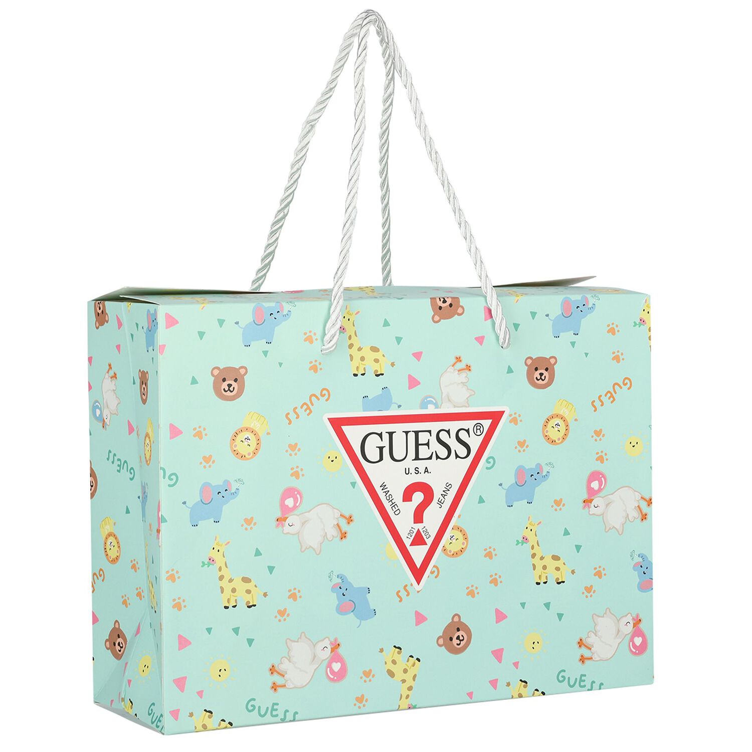 طقم  هدايا بودي سوت بنات باللون البيج والأخضر  , 1, hi-res