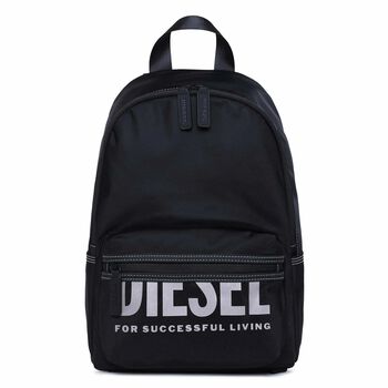 Black Logo Backpack