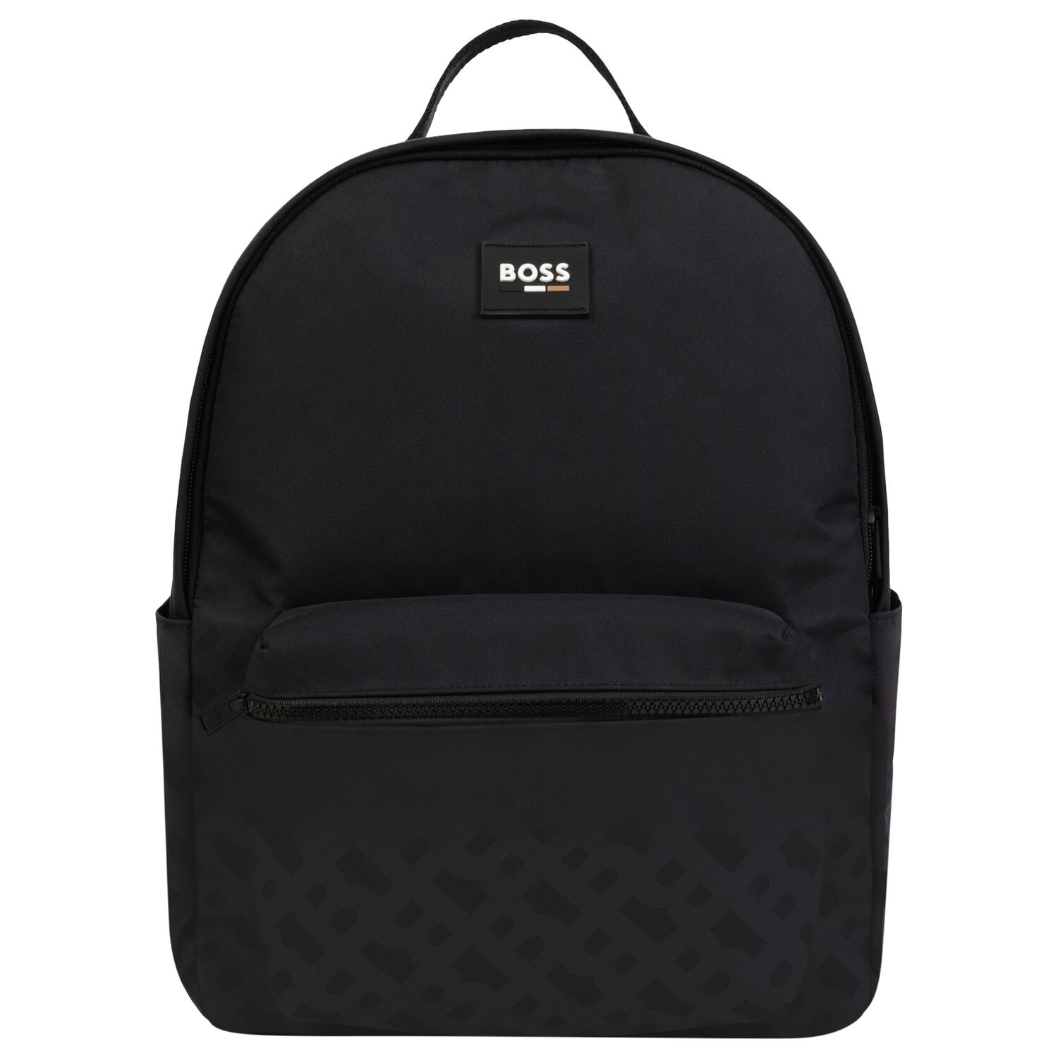 Boys Black Logo Backpack, 1, hi-res image number null