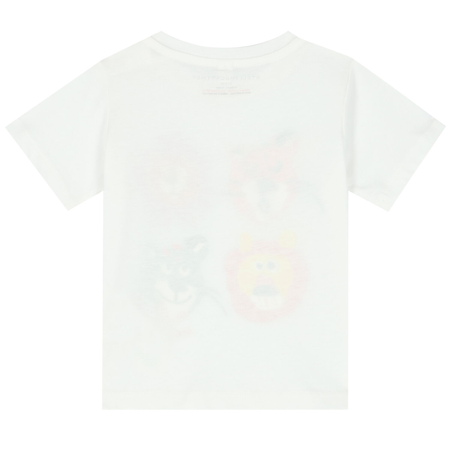Younger Boys White Monkeys T-Shirt, 1, hi-res