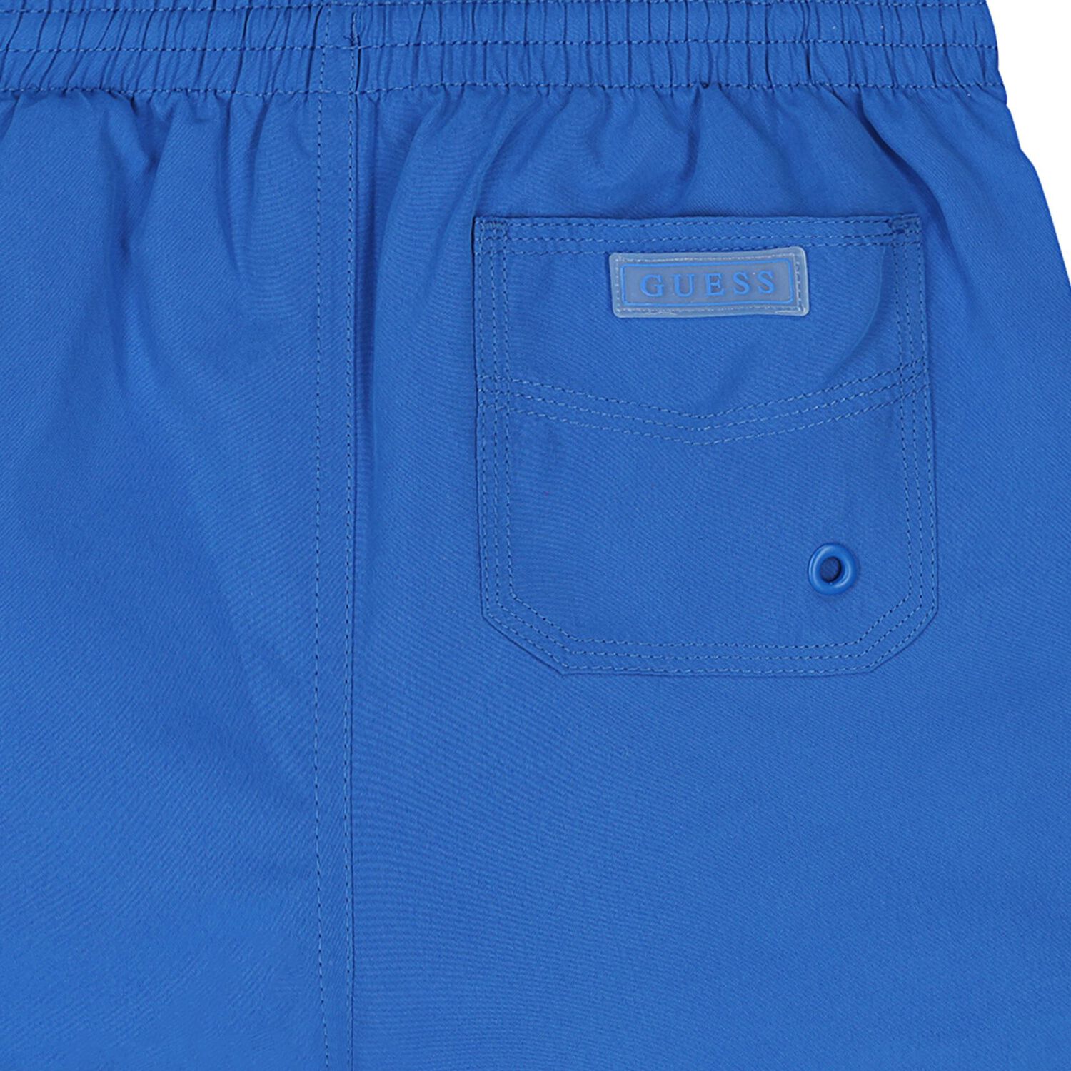 Boys Blue Logo Swim Shorts, 1, hi-res image number null