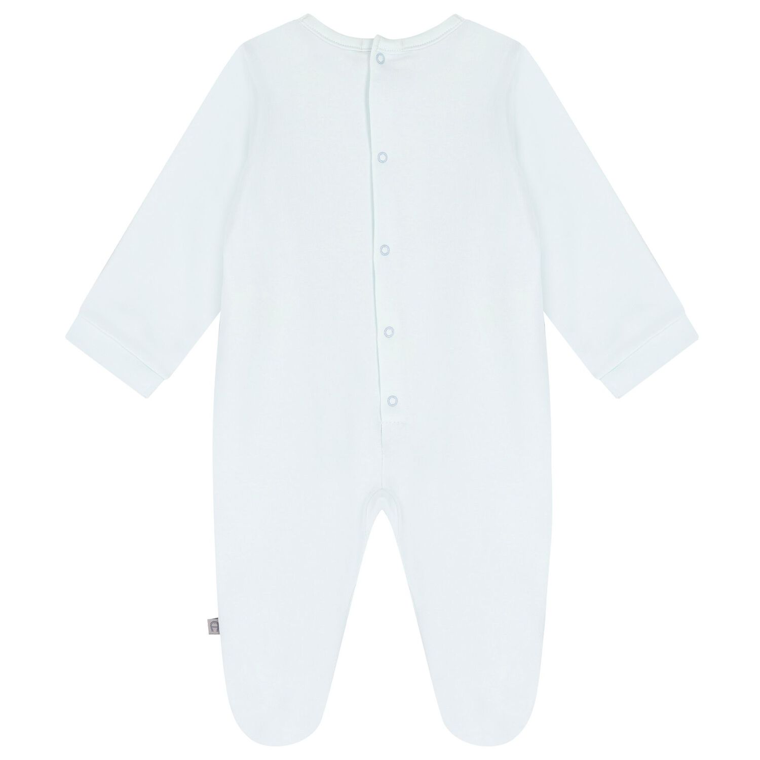 Baby Boys Blue Logo Babygrow, 2, hi-res image number null