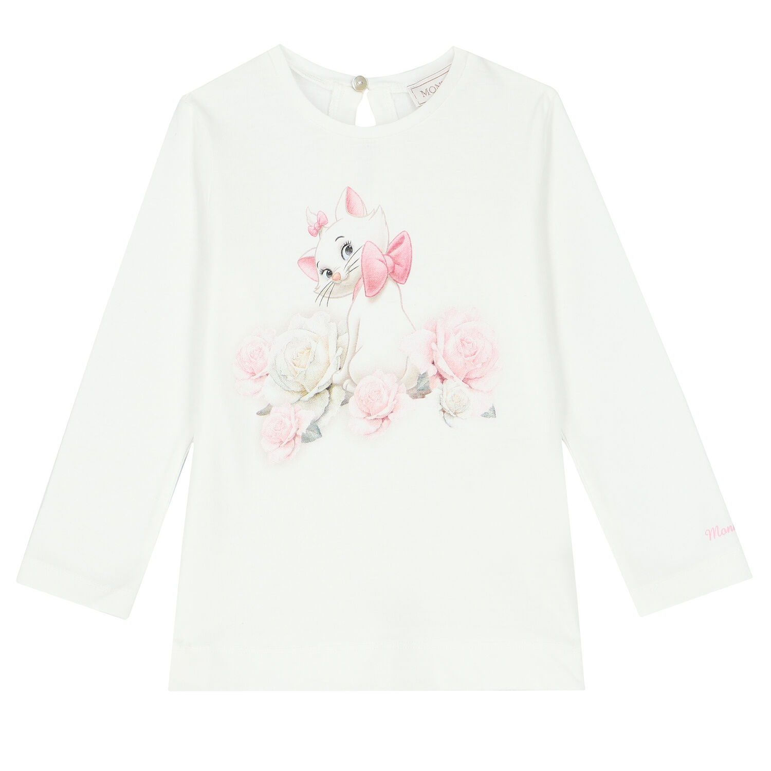 تيشيرت باللون الأبيض للبنات, 1, hi-res image number null