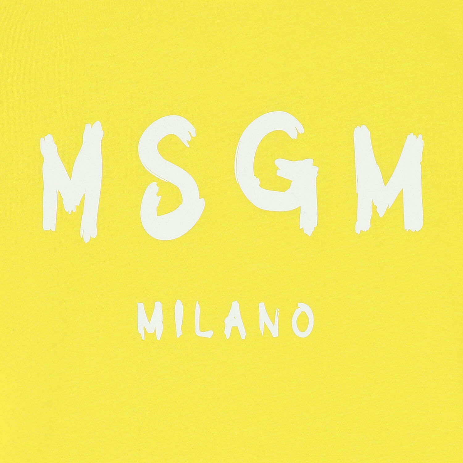 تيشيرت بالشعار باللون الأبيض والأصفر, 1, hi-res