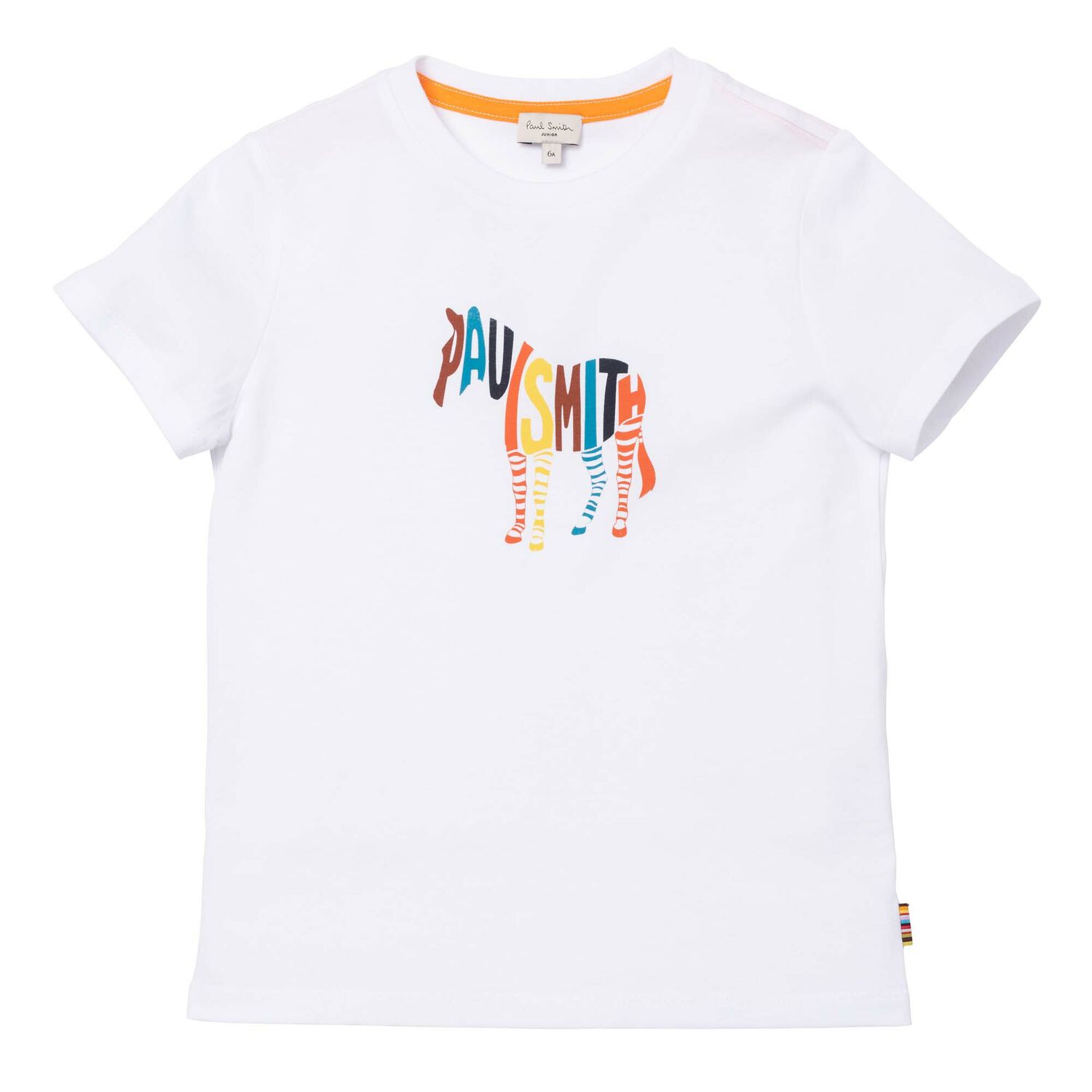 Boys White Logo T-Shirt, 1, hi-res image number null