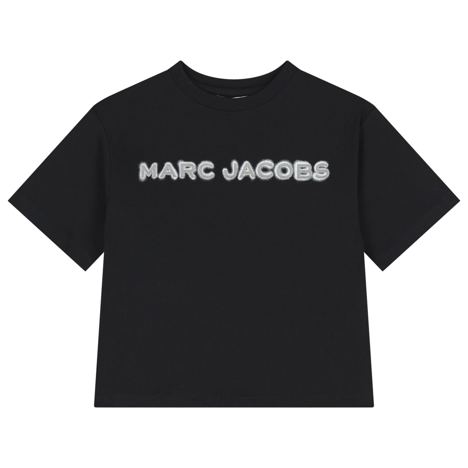 Boys Black Logo T-Shirt, 1, hi-res