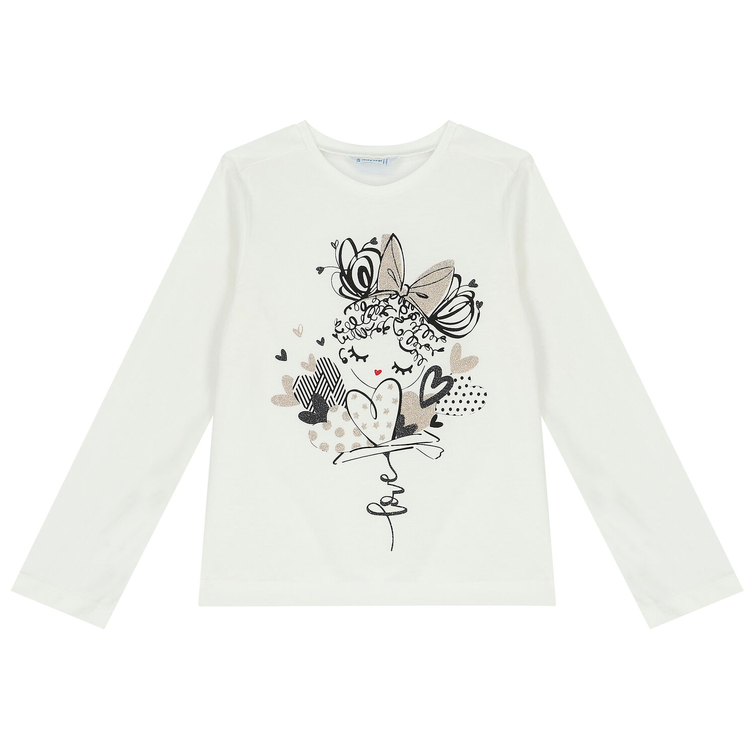 Girls Beige & Ivory 3 Piece Tracksuit, 1, hi-res