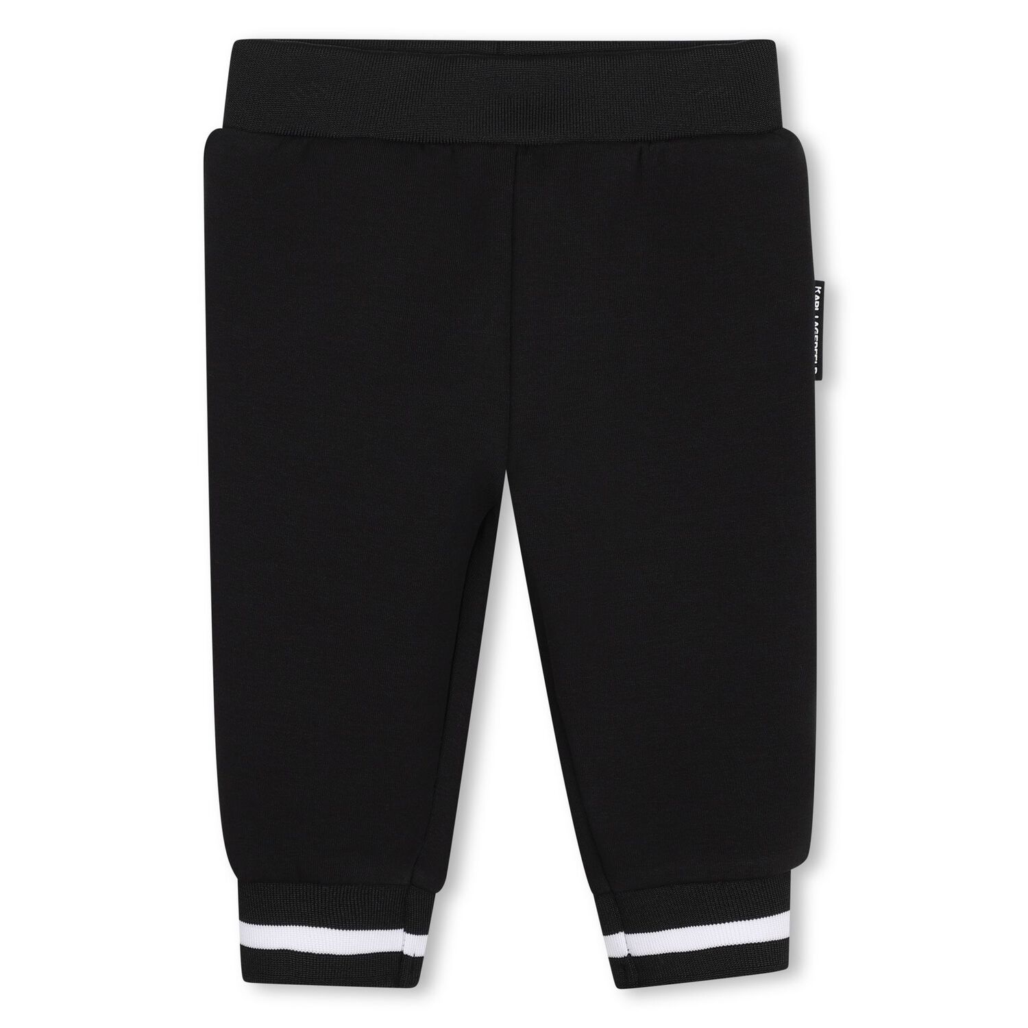 Younger Boys Green & Black Ikonik Karl Tracksuit Set, 1, hi-res