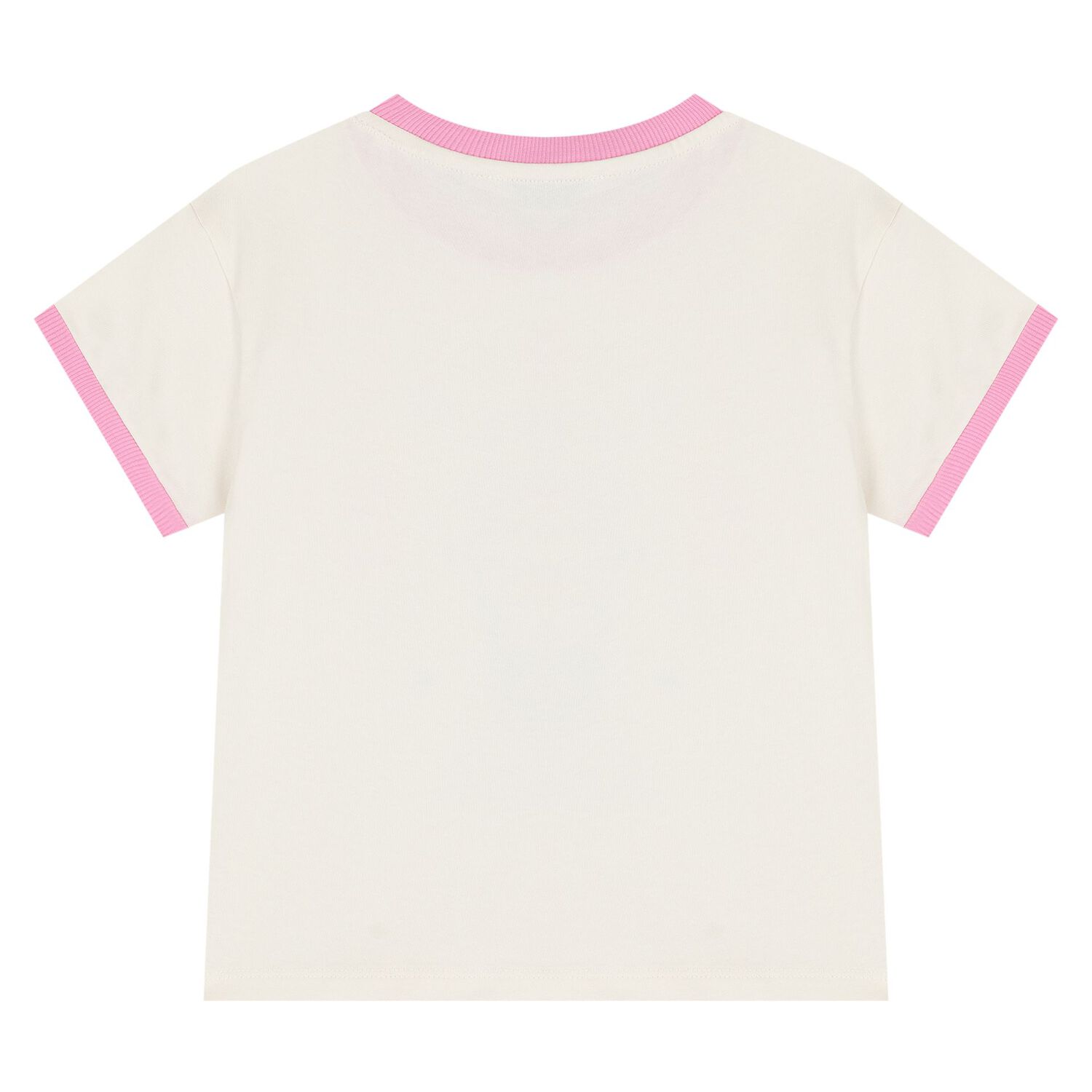 Girls Ivory Bubble Tiger T-Shirt, 1, hi-res