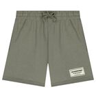 Green Logo Shorts, 4, hi-res