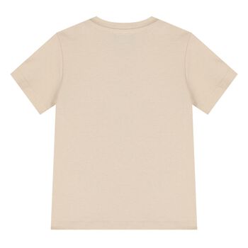 Younger Boys Beige Medusa T-Shirt