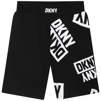 Black & White Logo Shorts