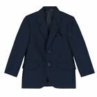 Boys Navy Blue Suit Set, 1, hi-res