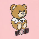 فستان بشعار تيدي باللون الوردى, 4, hi-res