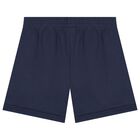 Boys Blue & Navy Blue Logo Shorts Set, 2, hi-res