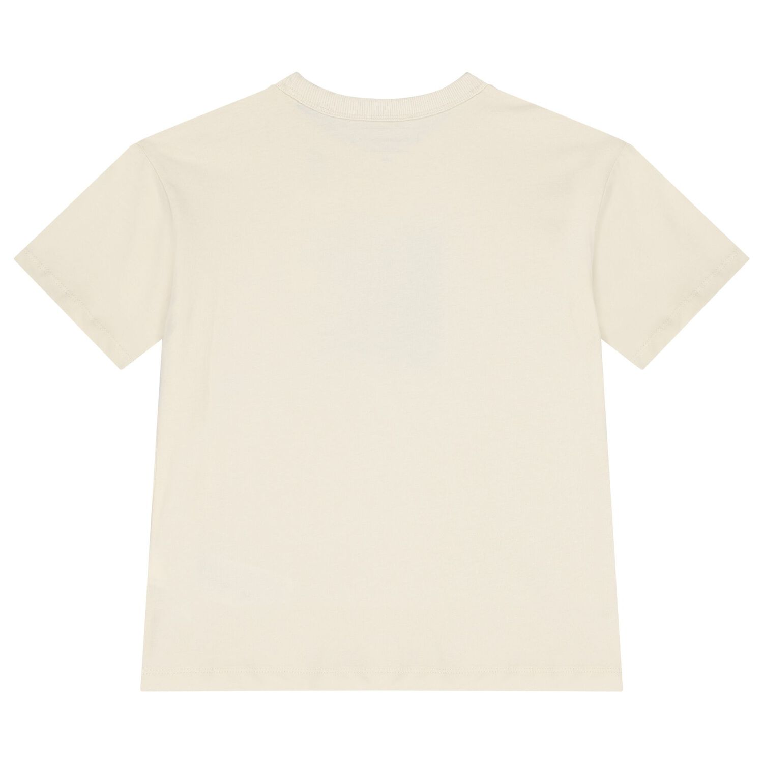 Boys Beige Logo T-Shirt, 2, hi-res image number null