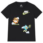 طقم شورت اولاد بالشعار باللون الاسود و الاخضر , 1, hi-res