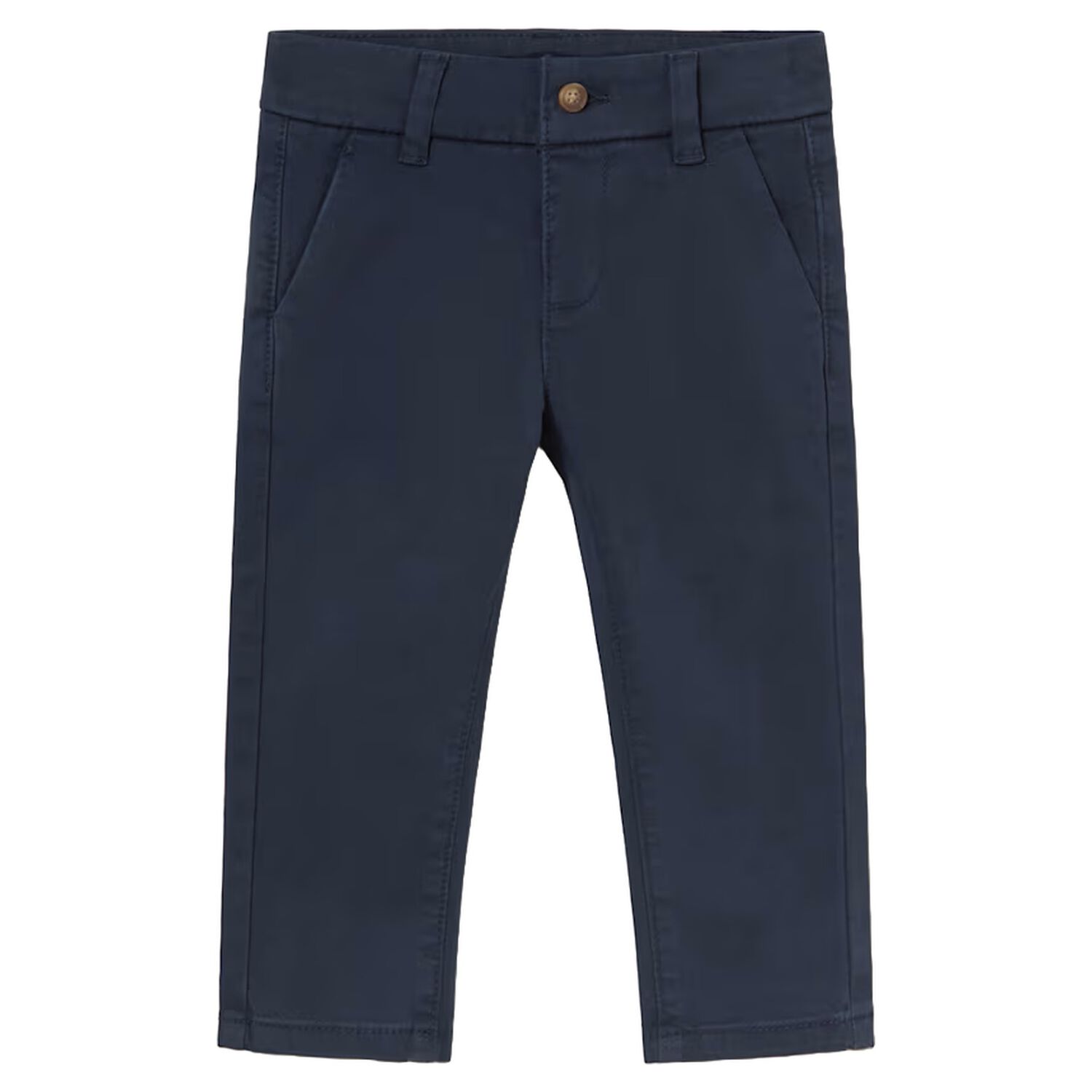Younger Boys Navy Blue Trousers, 2, hi-res
