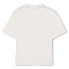 Boys Ivory Logo T-Shirt, 1, hi-res