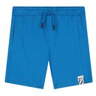 طقم شورت أولاد باللون العاجى والأزرق, 1, hi-res