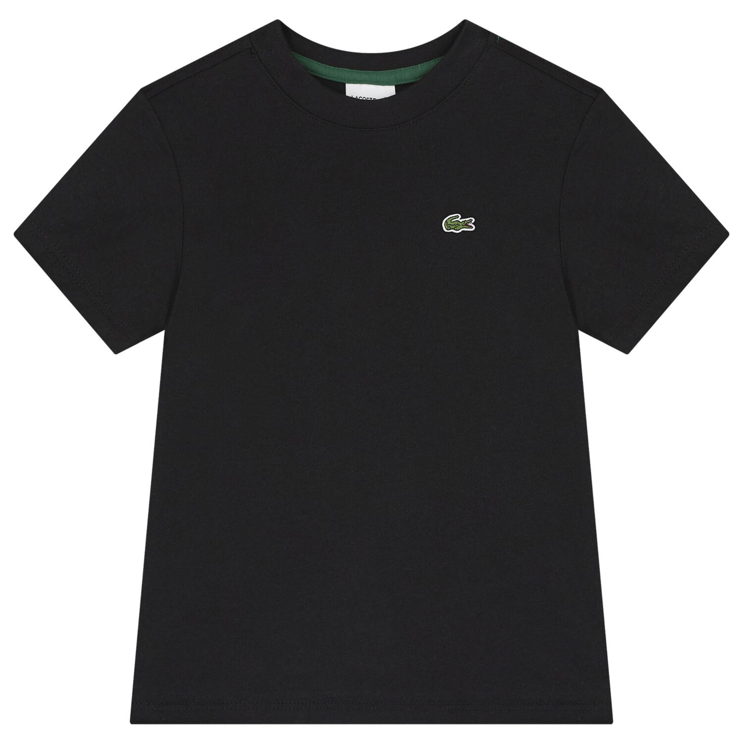 تي شيرت أسود بشعار للأولاد, 3, hi-res